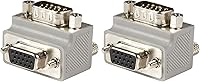 Vista 3 de StarTech.com Adaptador VGA de ángulo recto - VGA en ángulo recto a VGA - Macho/Hembra - Tipo 1 - Cable adaptador VGA (GC1515MFRA1)