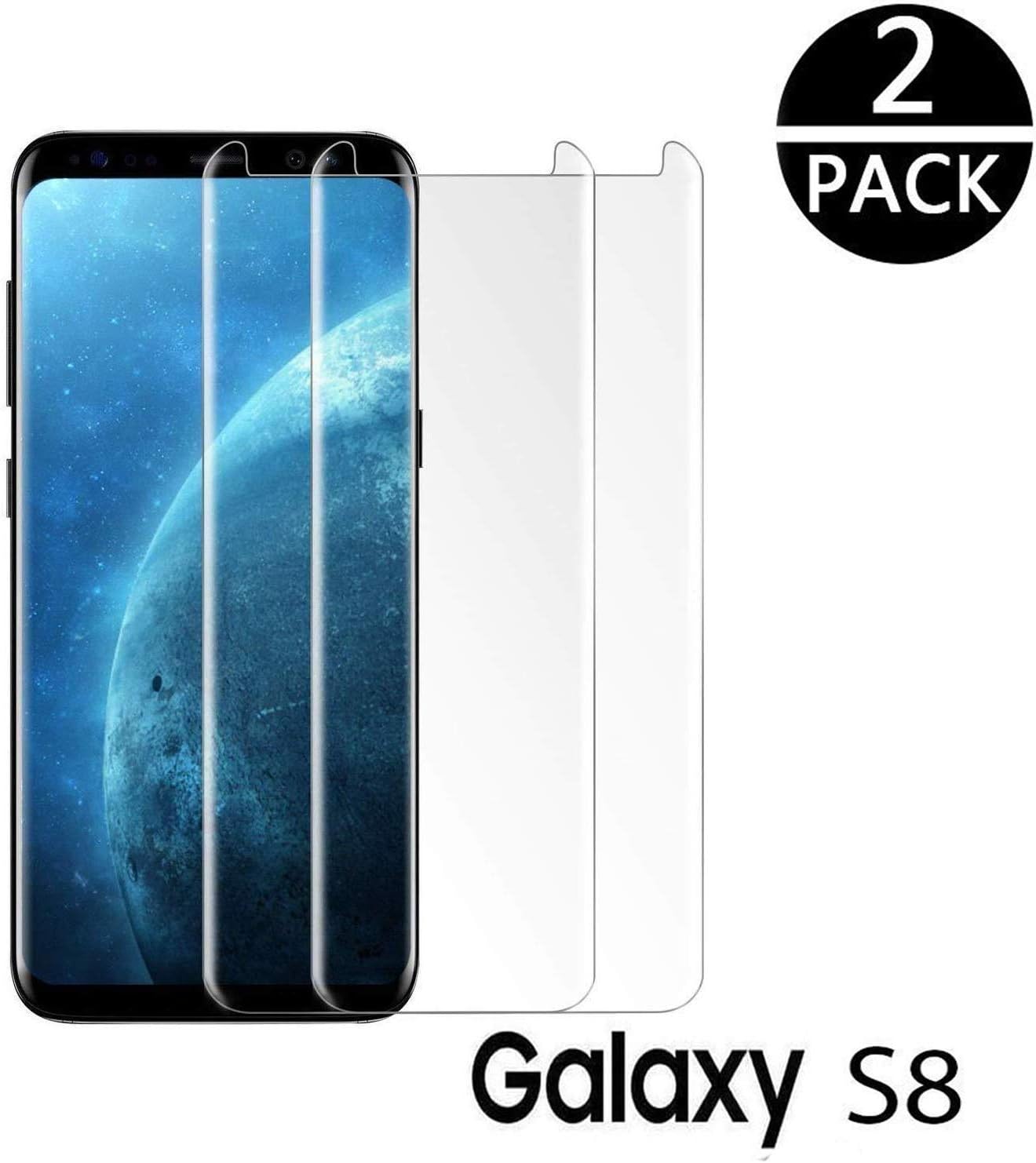 [2+2 Pack] Galaxy S21 Ultra Screen Protector, 9H Tempered Glass, Ultrasonic Fingerprint Compatible,3D Curved, HD Clear for Samsung S21 Ultra 5G Glass Screen Protector