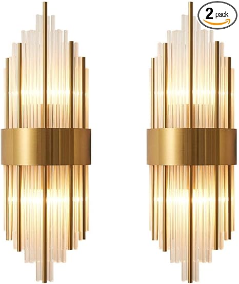 Gold wall sconce light Clearance