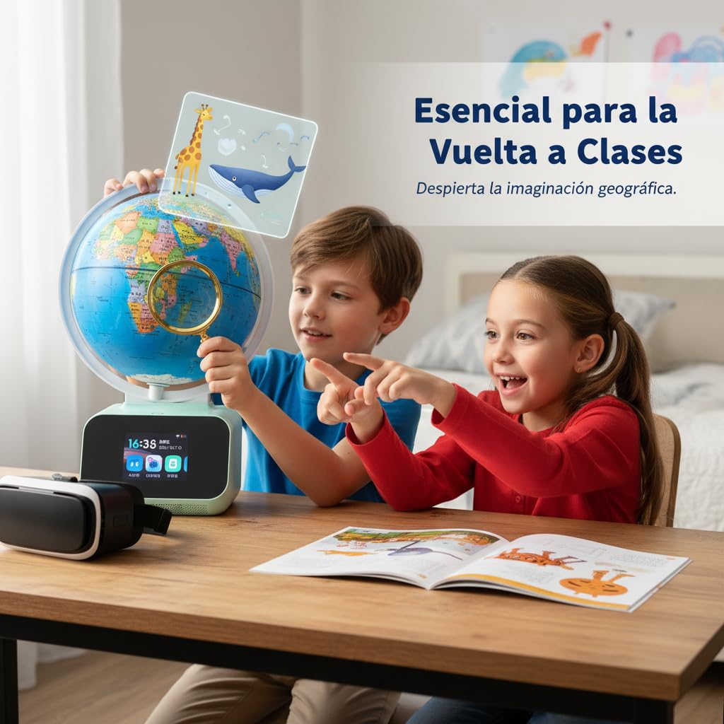 Educativo AI per Bambini, Giocattolo Educativo con Controllo Vocale, per il Regalo