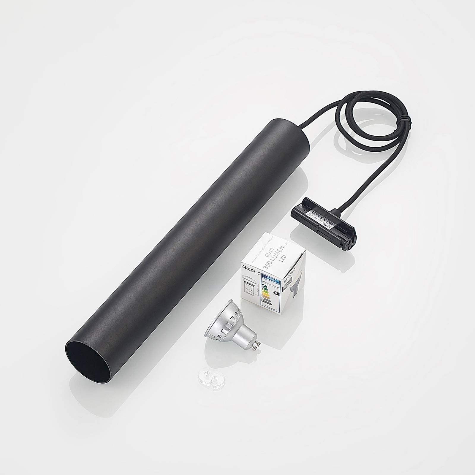 Track Lighting Single-Phase Linaro In Black By Lindby (modern Design, 1 - View #8