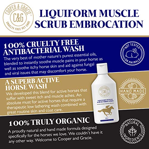 C&G Pets Horse Liquiform Muscle Scrub Embrocation 500ml - Image 2