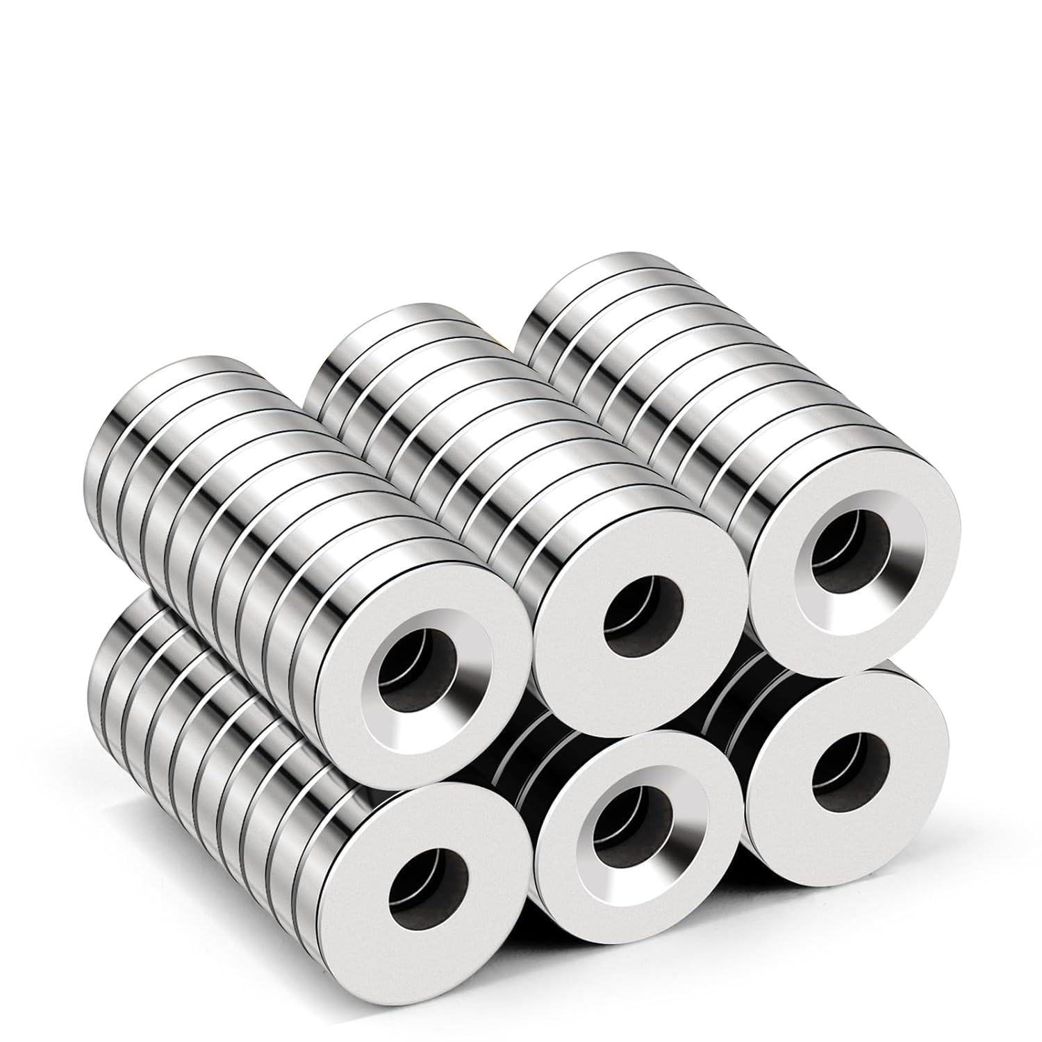 DIYMAG Magnets with Hole,0.32" & 0.47" & 0.59" in,45 Pack — Amazon image 9