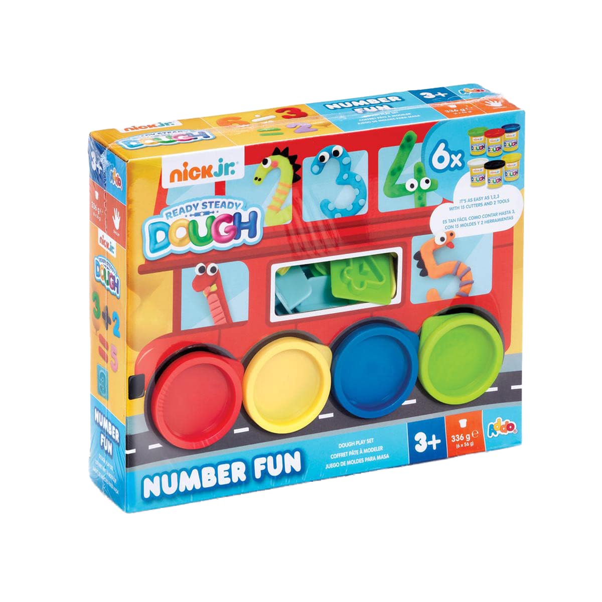 WOW PLAY Nick Jr. Ready Steady Dough Number Fun