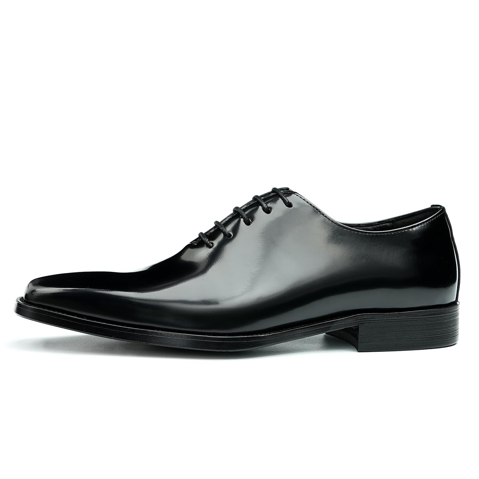 Oxfords Brogue Formales Negocios para Hombres Zapatos de Vestir Oficina en Cuero Zapatos Bajos con Cordones Ciudad Vestido