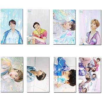 Amazon Com Vinctik 6 Fox Kpop Map Of The Soul 7 Transparent Card Pvc Photo Photocards Lomo Card Sticker Postcard Set Gift For A R M Y 8pcs H02 Office Products