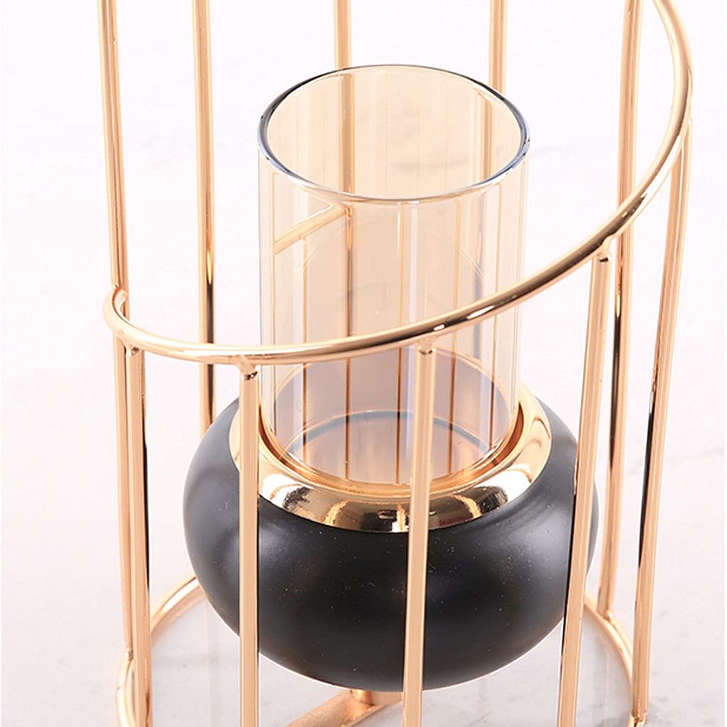 Świeczniki Świecznik Uchwyt Świeca Kolacja Świecznik Uchwyt Kreatywny Candelabra Ornament Do Home Wedding Party Stół Centerpieces Stół Centralne (Color : S)