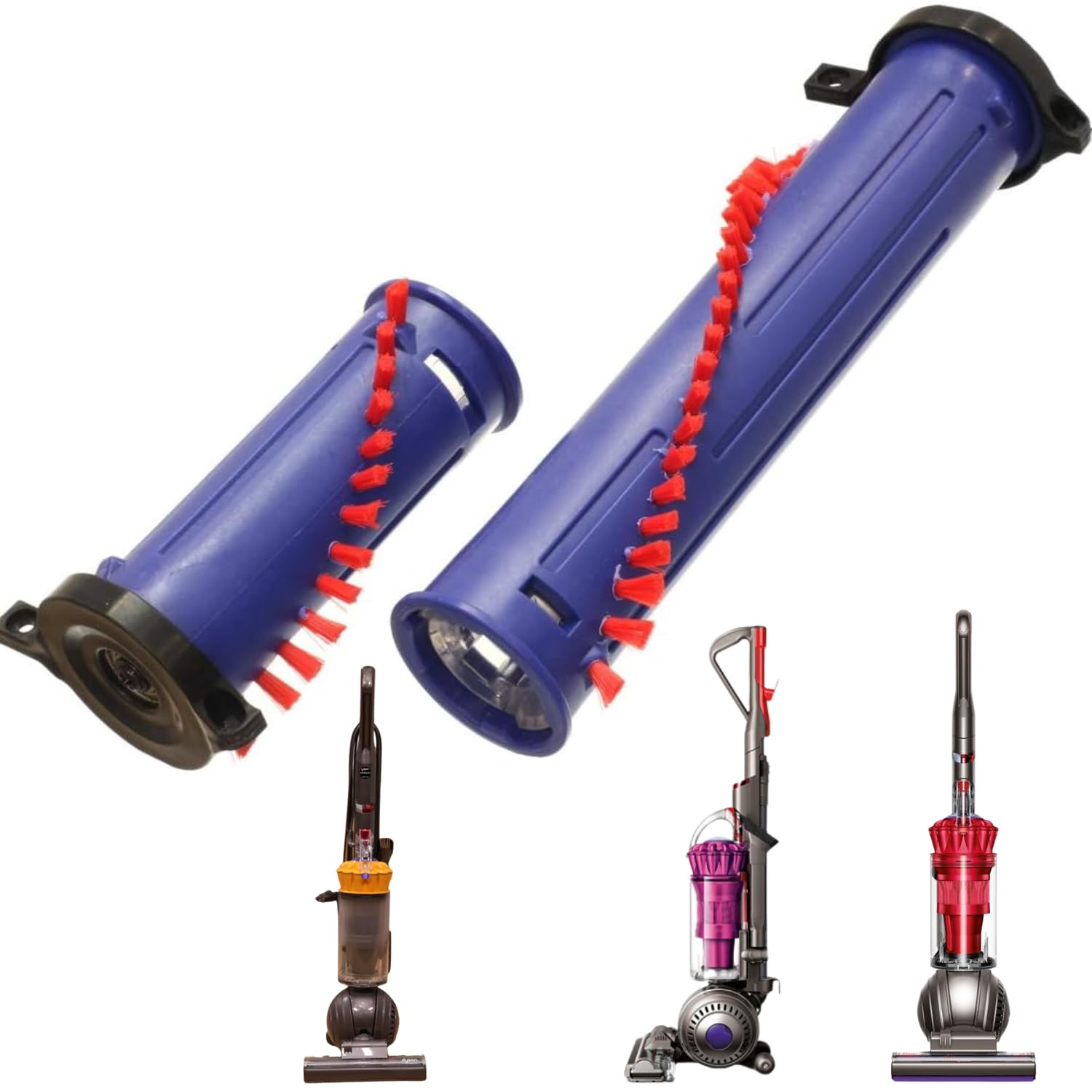 Find A Spare Purple Brushbar Dyson Fits Dc40, Dc41, Dc55 Erp, Dc75 Vacuum Cleaner, Plastic Alternative Part No. 966751-01