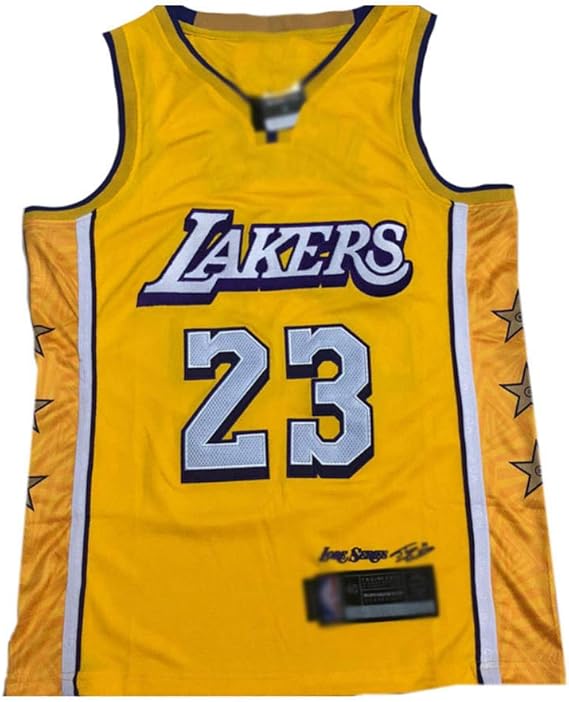 WWSC Jerseys 23 Lebron James Fan Jersey Lakers mesh Basketball Vest