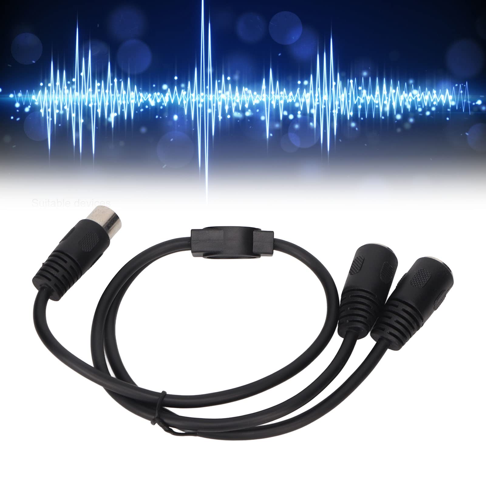 GFFG OBD II Cavo OBD2 16pin maschio a 2 prese splitter Y cavo 20awg filo spesso