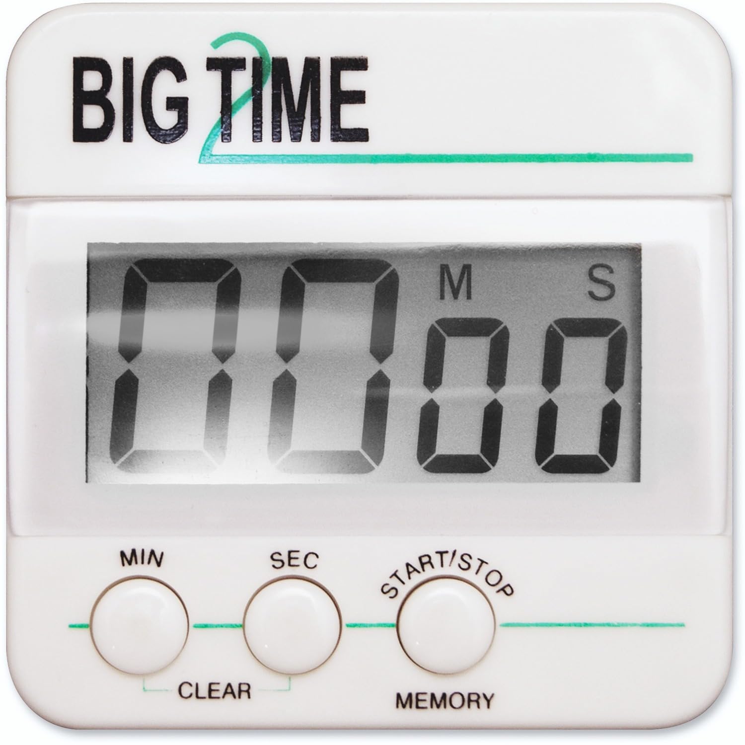 ASHLEY PRODUCTIONSMagnetic Digital Timer Black/White (102100)