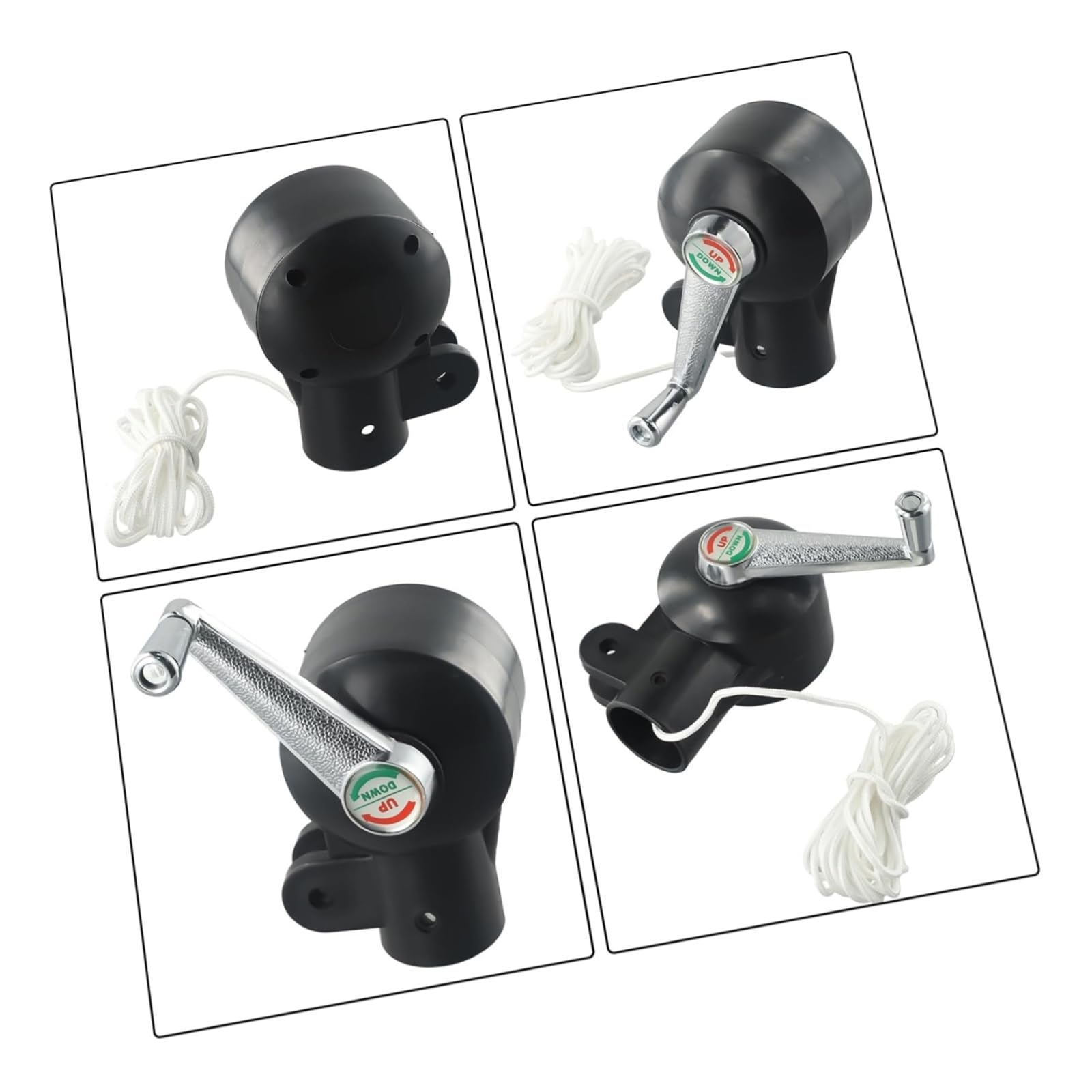 Maniglia di ricambio per ombrellone da patio, accessorio durevole per ombrellone da esterno, supporto resistente per una maggiore stabilità e facilità d'uso