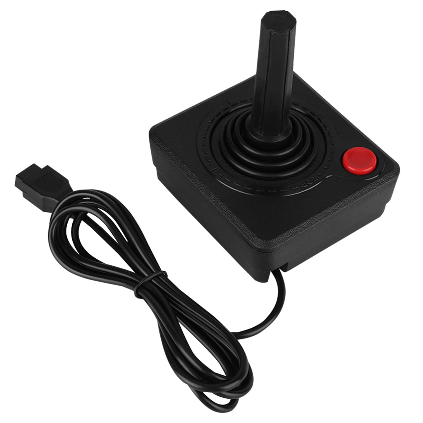 Diyeeni Retro Joystick per Atari 2600, 4 Pin Retro Game Controller per Atari 7800 Console Plug n Play