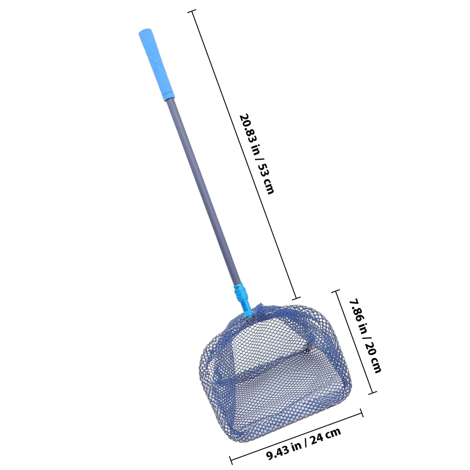 MAGICLULU Recolector de Balones de Ping Pong Portátil Red Extensible, Mango de Fibra de Carbono, Capacidad Grande para Tenis de Mesa y Uso en Entrenamiento Deportivo