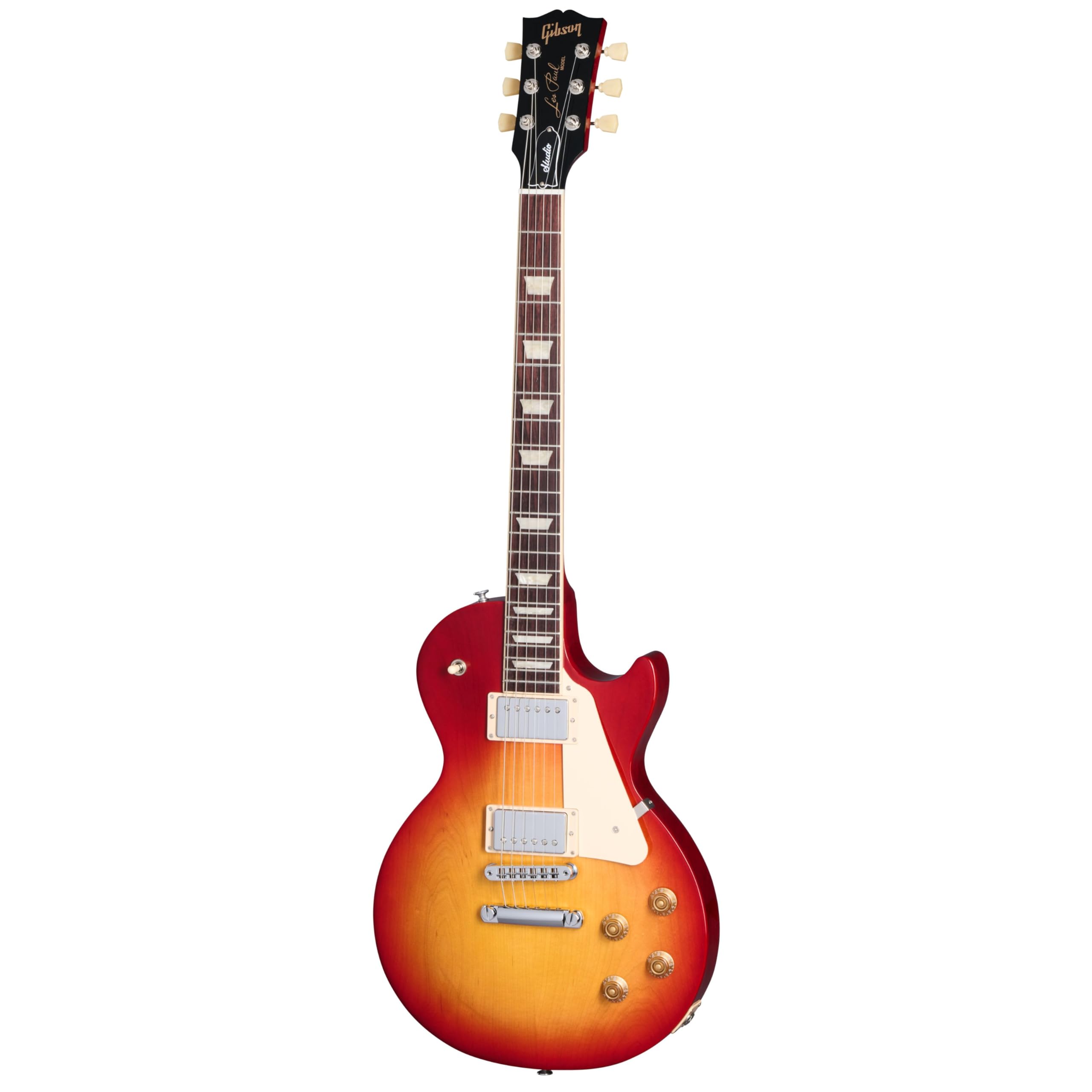 Gibson Electric Guitar Les Paul Studio - Cherry Sunburst : Amazon