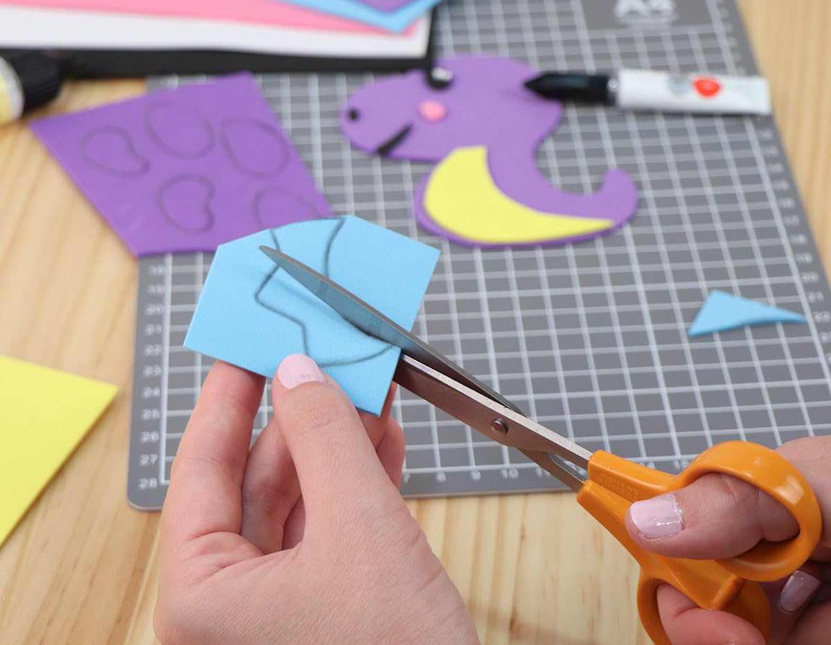 Fogli Gomma EVA 20x30 Cm - Spessore 1mm, 20 Pezzi Per Artigianato E Decorazioni - Foto 9