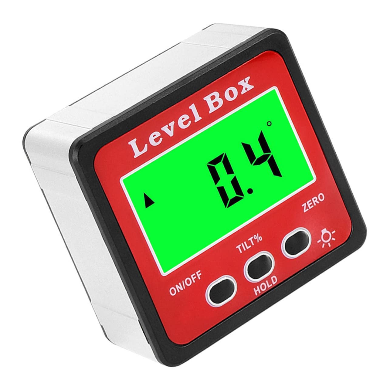 Hemobllo 2pezzi Digital Angle Gauge Elettronico Display Lcd Retroilluminato Misuratore Per Falegnameria Riparazioni Auto e Decorazioni Domestiche Strumento Precisione Batteria