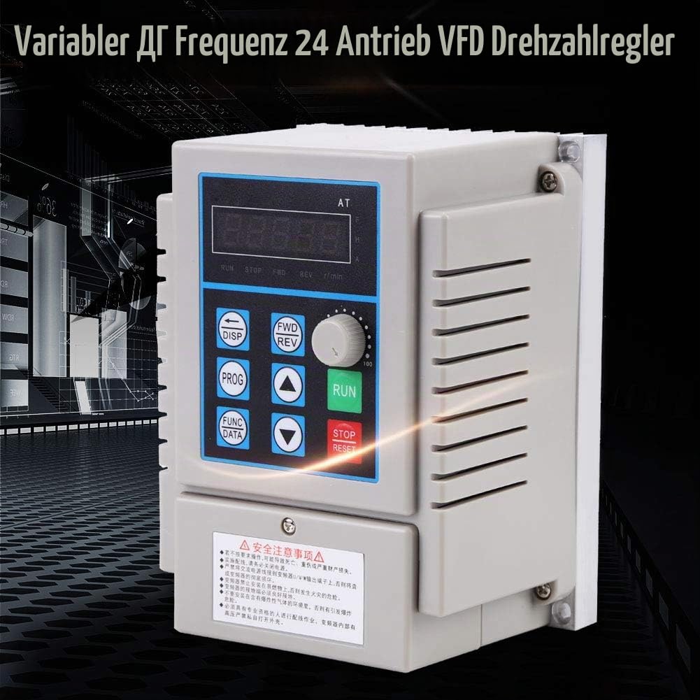 Frequenzumrichter Wechselrichter Professioneller VFD AC 220V 0.75kW Frequenzumrichter Drehzahlregler Für Professionelle Anwendungen Und Industrieanlagen