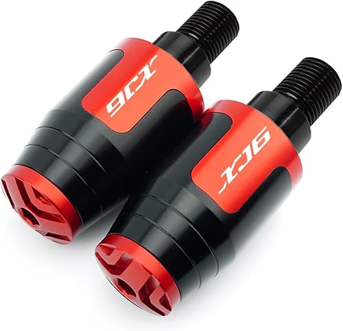 Miniatura 7 de BYTZUM for Yamaha XJ6 Diversion 2009-2016 2010 2011 2012 2013 2014 2015 Motorcycles CNC Handlebar Grips Plug Slider Handle Bar Ends Color  Orange