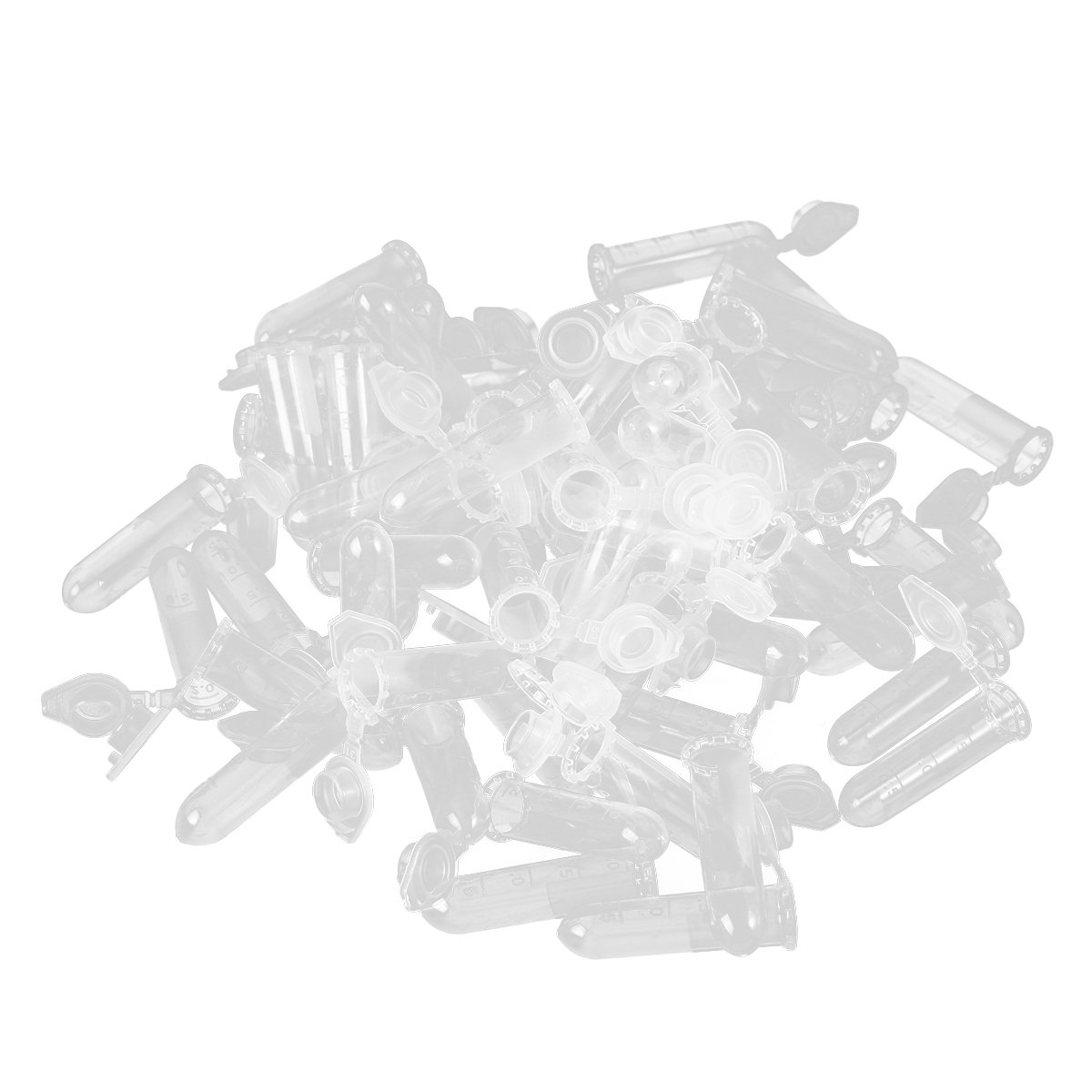 MAGICLULU 1000piezas Tubos De Centrífuga De Base Redonda Con Contenedor De Muestra Para Laboratorio