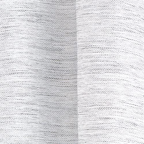 Nautica – Julius | Light Filtering Textured Curtains Window Treatment Drapes Panel Pair | Set Of 2 | Light Filtering Drapes For Living Room, Bedroom & Office | Measures 36” X 84” | Grey #TOP4
