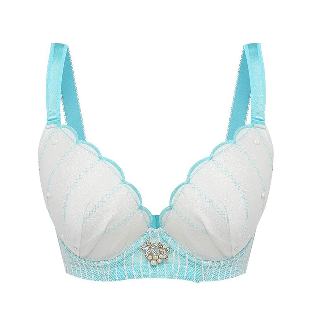 Photo 1 of Women's Sexy Shell Bra, Beauty Back Smoothing Underwire Bra 3/4 Medium Thick Cup