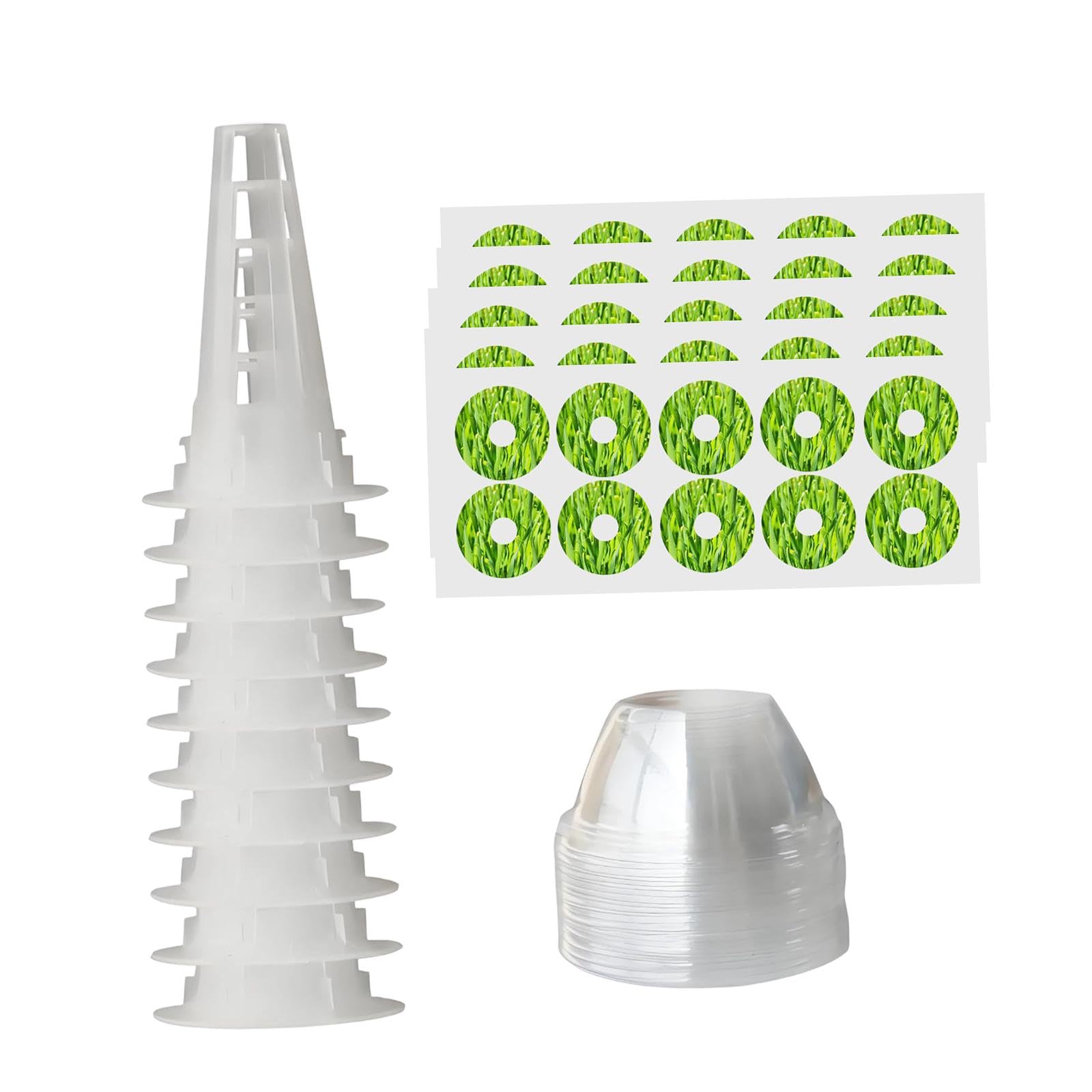 50Pcs Hydroponic Planting Set Garden Accessories for Fruits Lettuce Cilantro-image-41