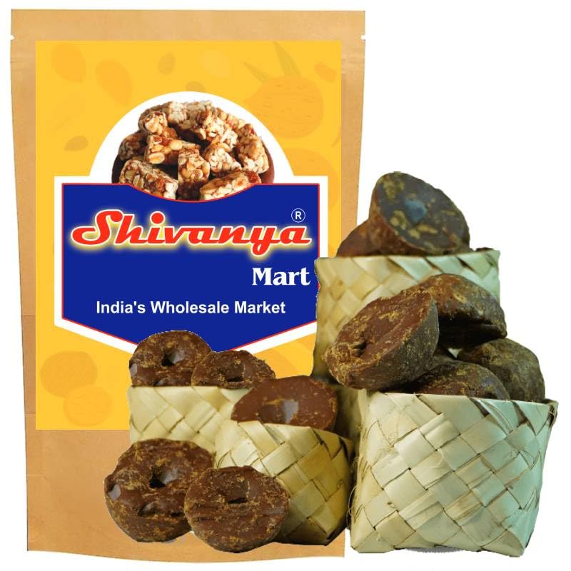 Shivanya Mart Udangudi Karupatti | Palm Jaggery | First Quality Karupatti | Nayam Karupatti - 1 KG