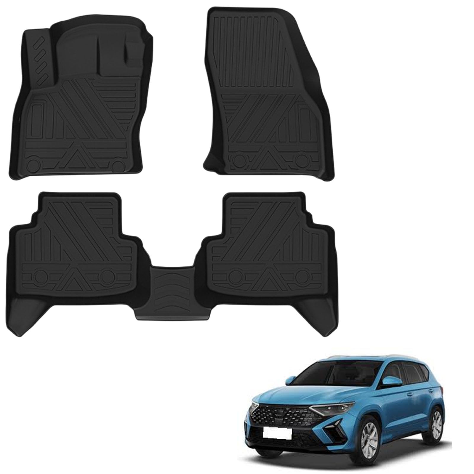 PAPEP Floor Mats for Volkswagen Jetta VS5 2019-2026 RHD