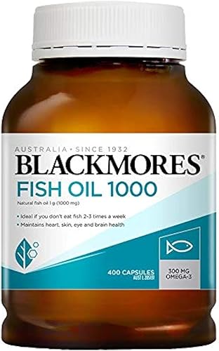 Blackmores Aceite de pescado 1000 400 cápsulas Blackmores Aceite de pescado 1000 400 cápsulas