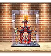 Clear Acrylic Display Case for Toys Collectibles，Assemble Acrylic Box Dustproof Protection Showca...