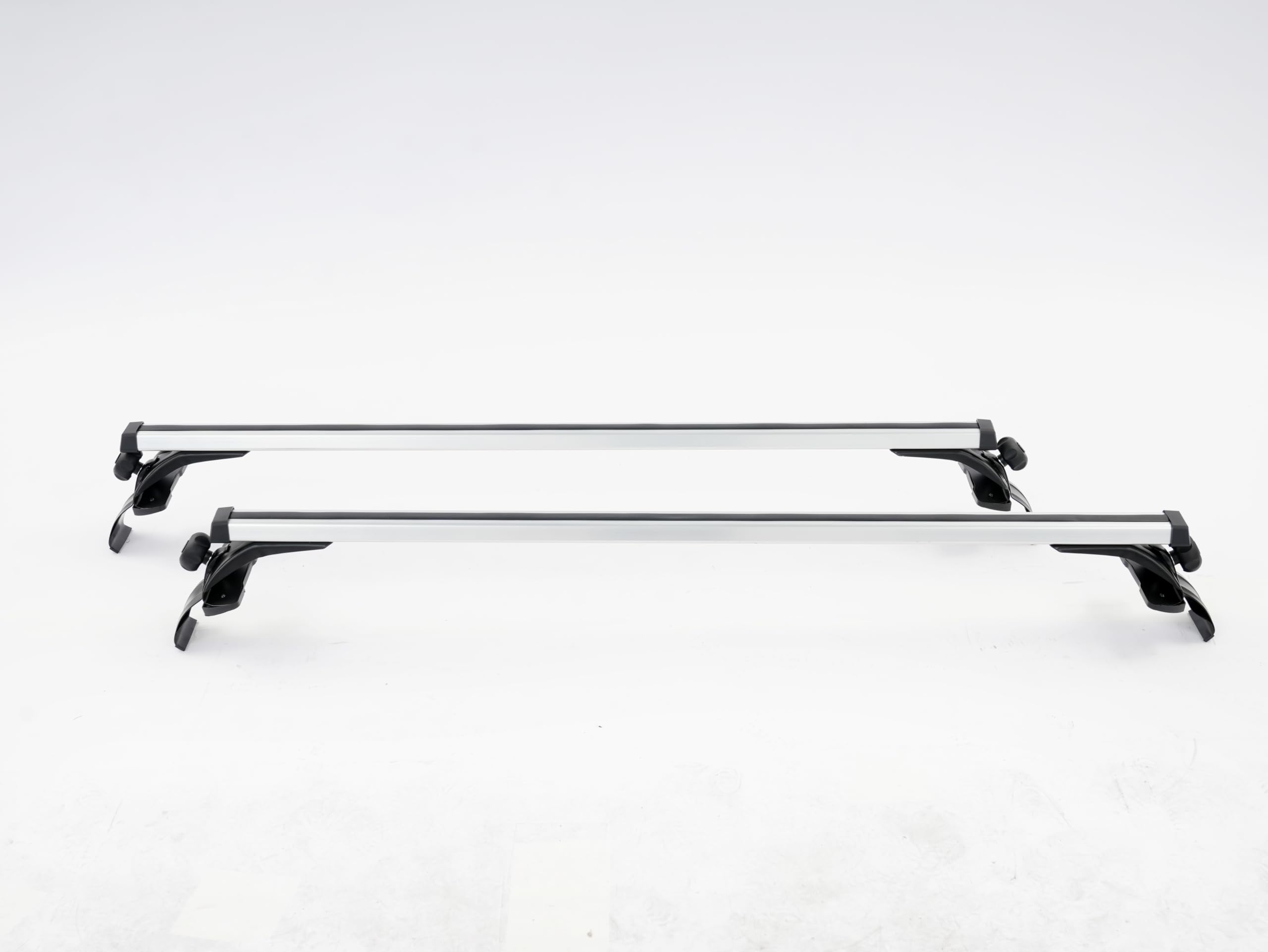 Barre portatutto per auto, universali, 75 kg, in alluminio, 122-130 cm, per SUV, auto, bagagli, bicicletta