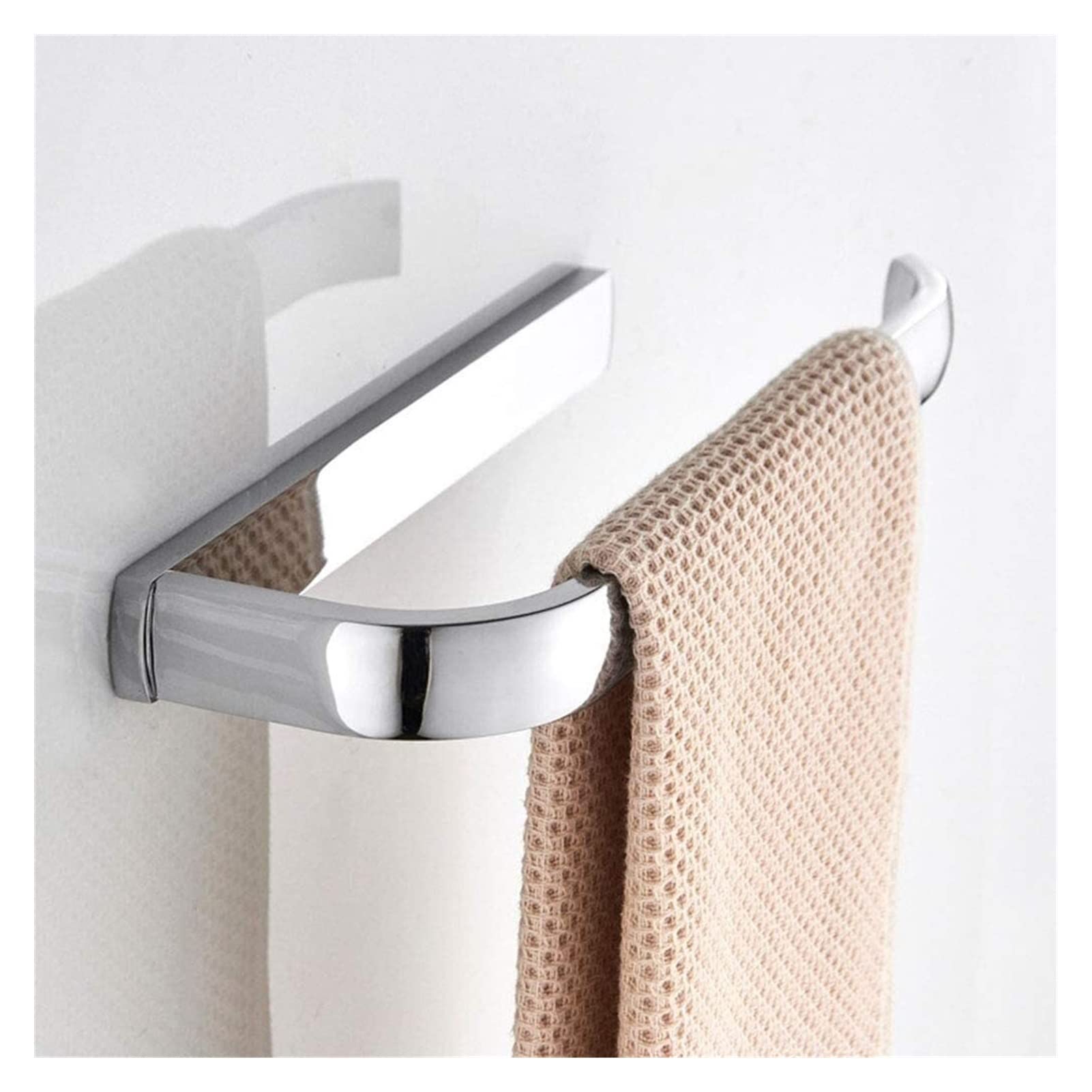 Porte-serviettes simple mural pour résoudre le manque de rangement