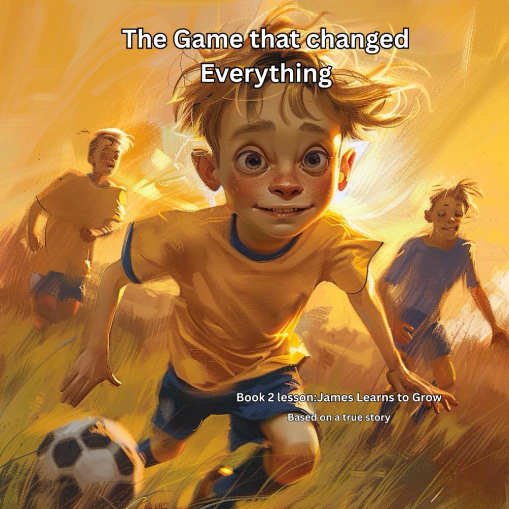 The Game that changed Everything: Book 2 lesson: James Learns to Grow, Because the lessons last longer than the score (THE JAMES LEARNS SERIES Lessons from the Game That Last a Lifetime)
