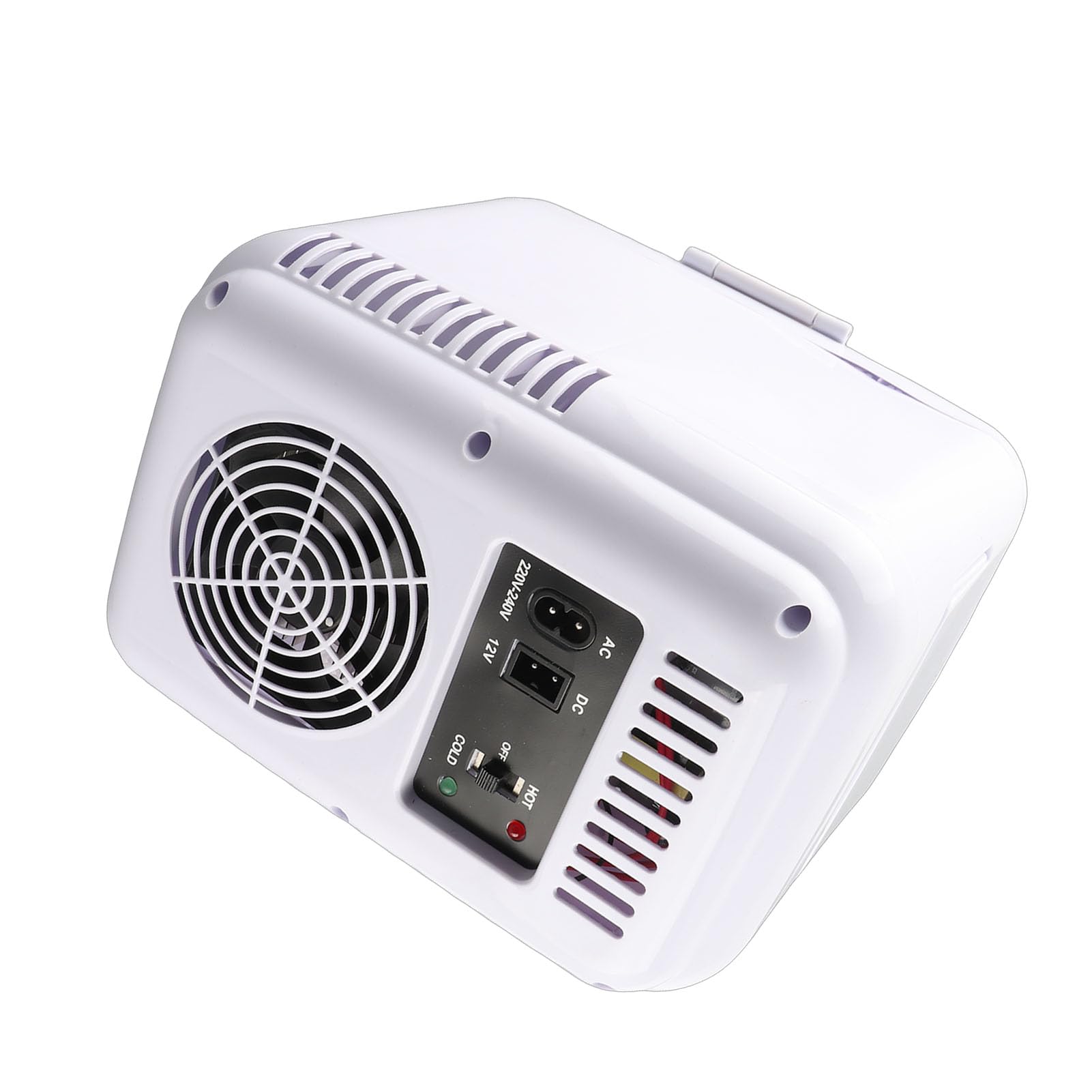 Annadue Pannello Solare Monocristallino 50W DC18V per Frigorifero | Mini frigorifero portatile con scatola batteria, cavo di collegamento, per campeggio, auto, camper, barca, attività