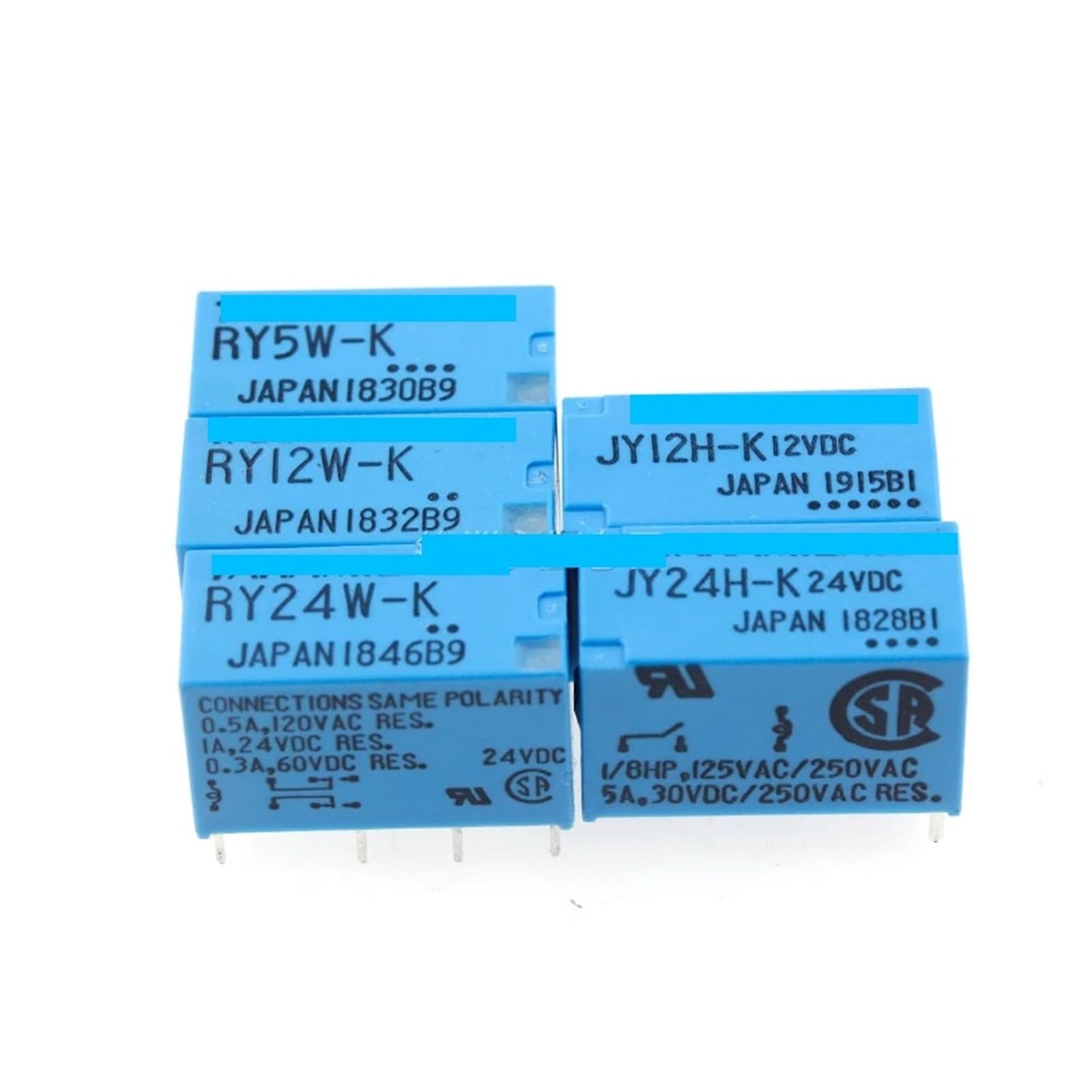 Relais JY12H-K 12V réparer panne signal et faux contact carte électronique