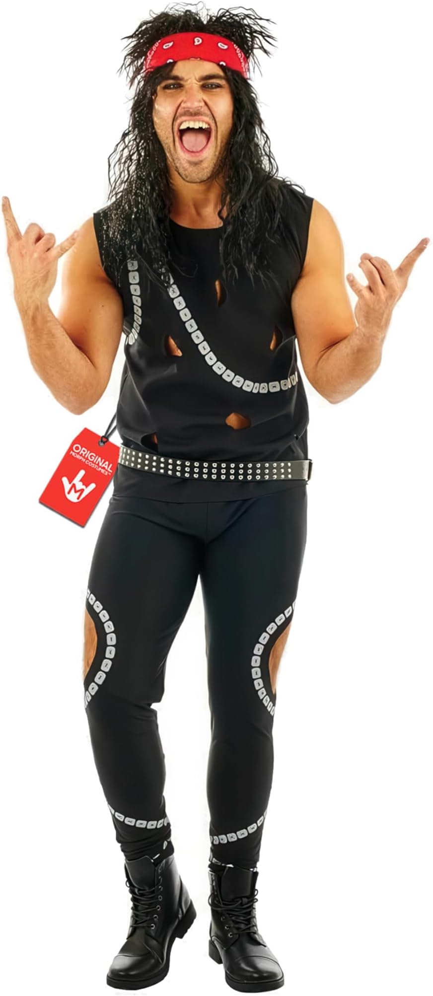 Mens 80s Rocker Costume, Rocker Halloween Costume Men, 80s Rock Costume, 80's Rocker Mens