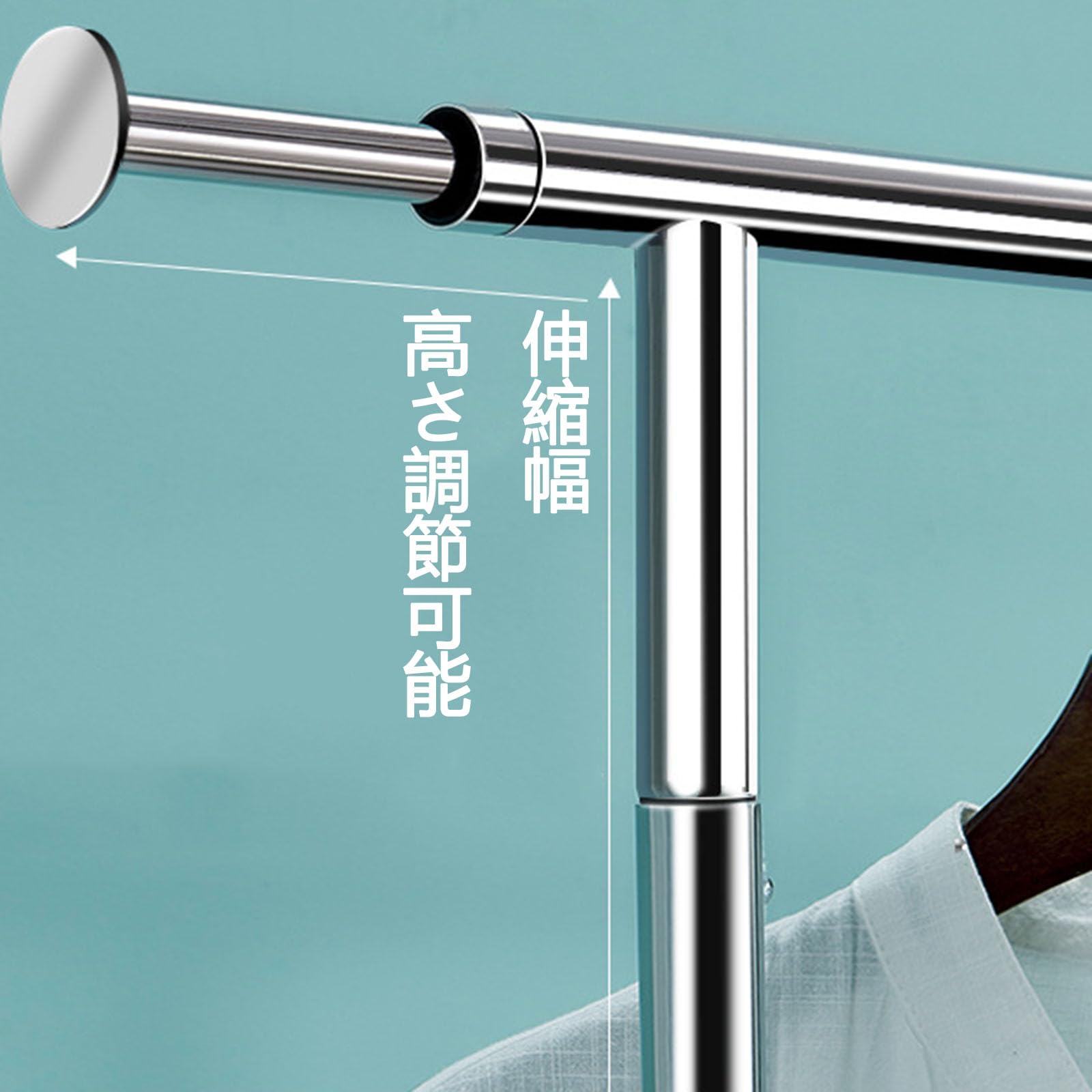 Amazon｜ハンガーラック パイプハンガーラック 耐荷重200KG 大容量