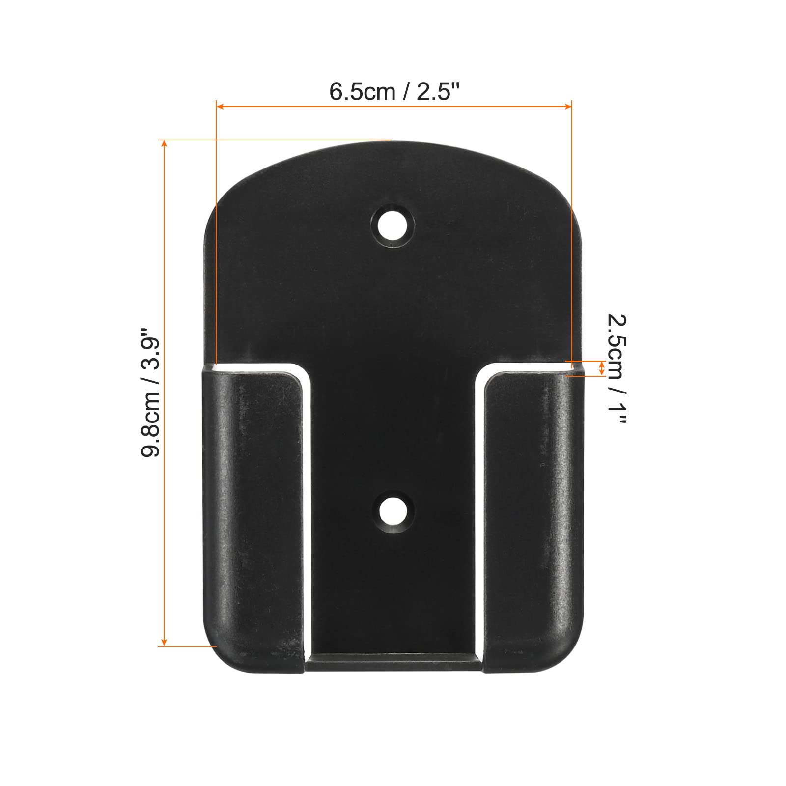Supporto Telecomando Da Parete PATIKIL 2 Pezzi - Porta Telecomandi In ABS Con Nastro Adesivo, Bianco - 5
