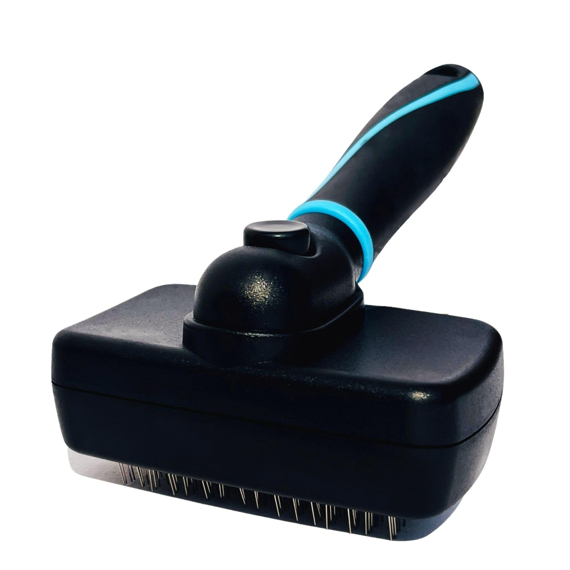 Richpet Self-Cleaning Slicker Brush, Pet Grooming & Shedding Brush for Dogs & Cats | Effectively Removes Loose Undercoat & Tangles, Pet Massaging Tool for Long or Short Hair | Rectangular Shape, Small (B0CQK966LJ) Amazon Price History, Amazon Price Tracker