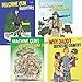 Military History Coloring Book Set  Bundle of 4