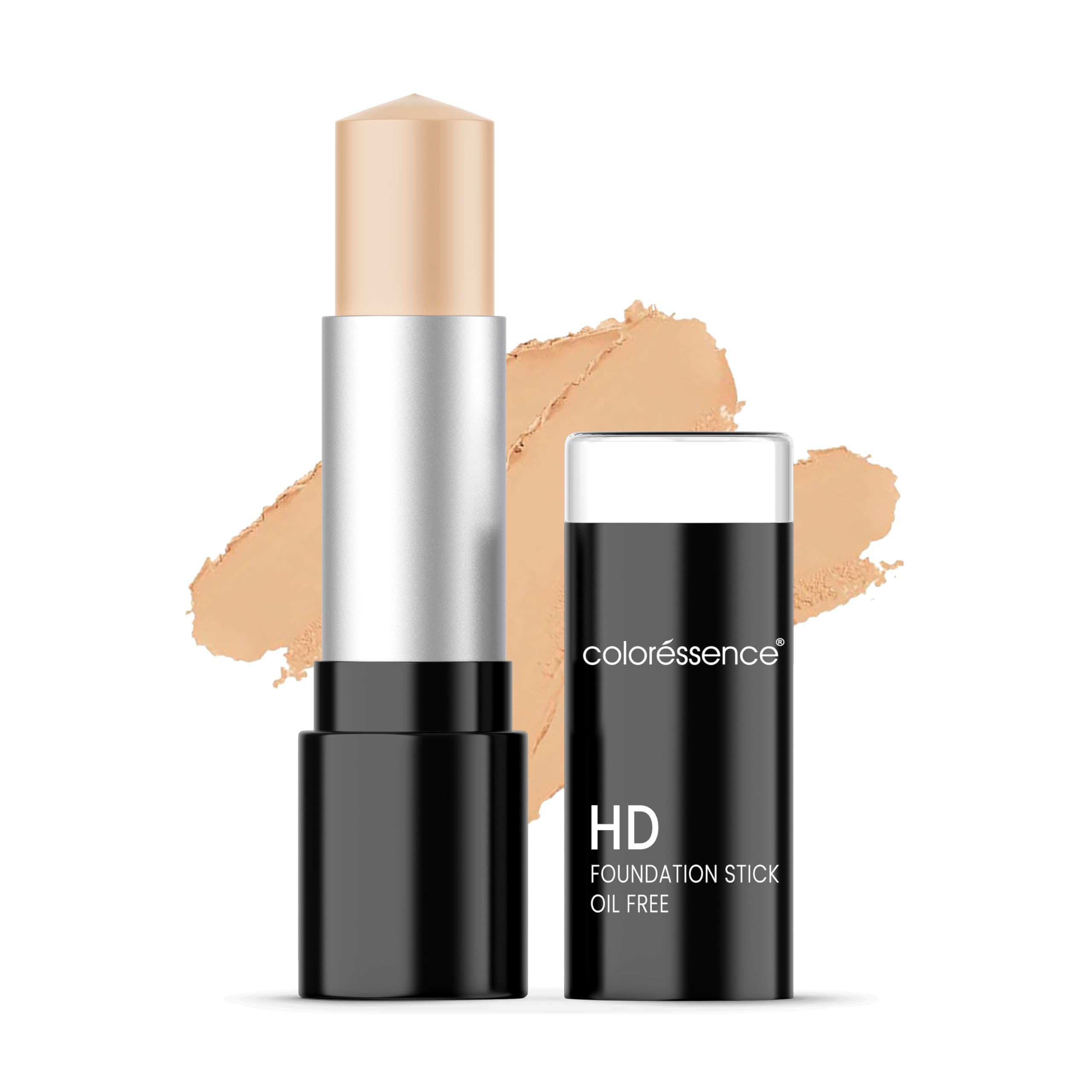 Coloressence HD Foundation Stick fo Illuminating Full Coverage Finish With an Ultra Moisturizing Formula - Petal Peach