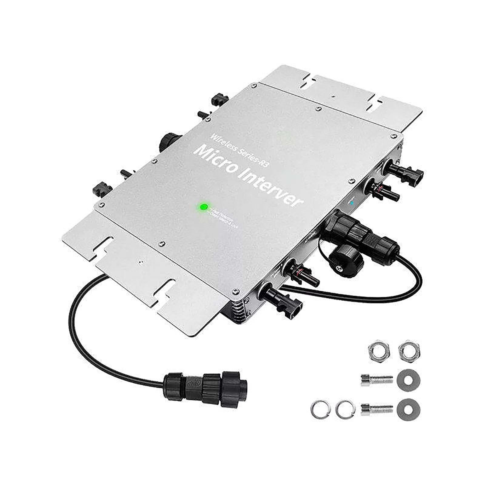 Microinversor solar impermeable IP65 que maximiza la potencia de onda senoidal pura en tejados