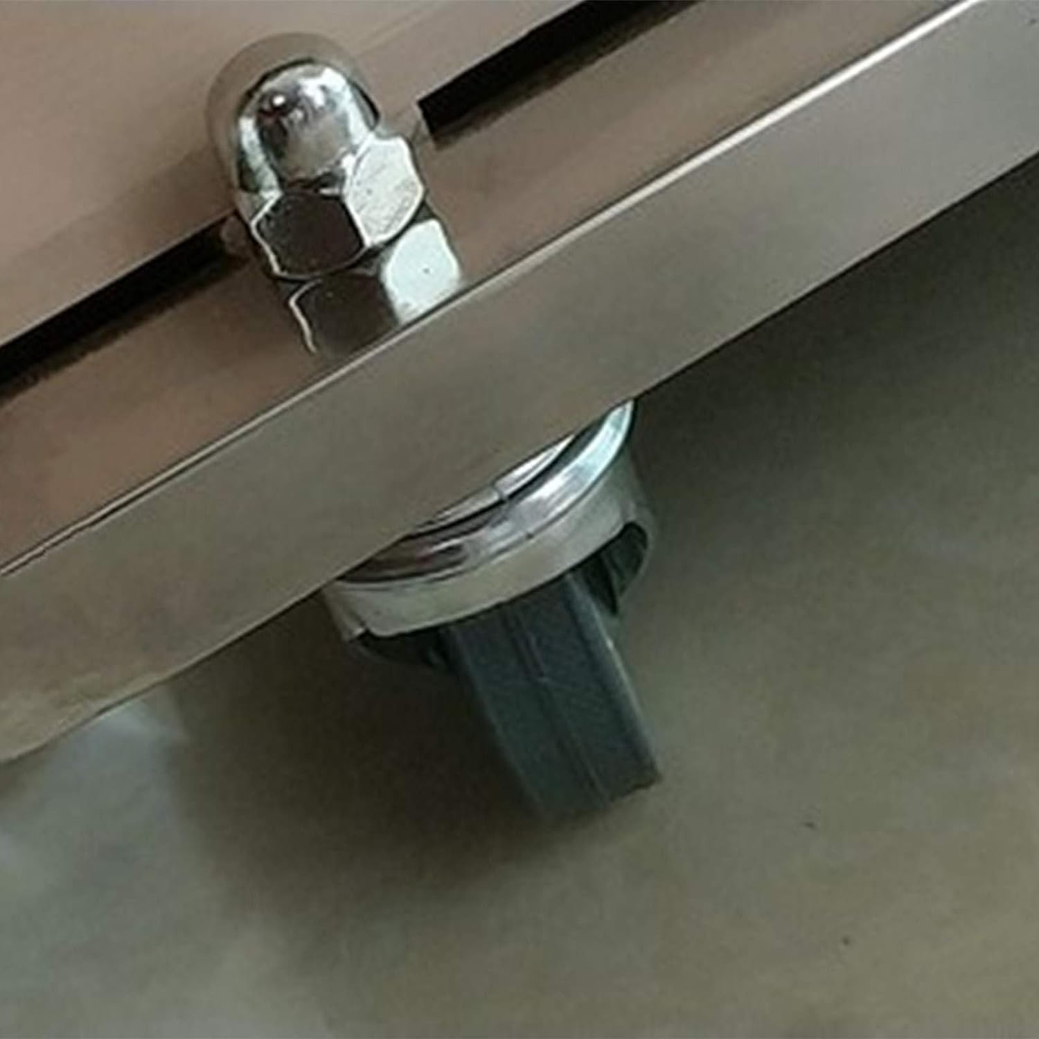 Ruote girevoli in poliuretano da 7,6 cm, con freno, stelo filettato da 75 mm, per pellicce e carrelli, confezione da 4, lisce e altezza 30 mm