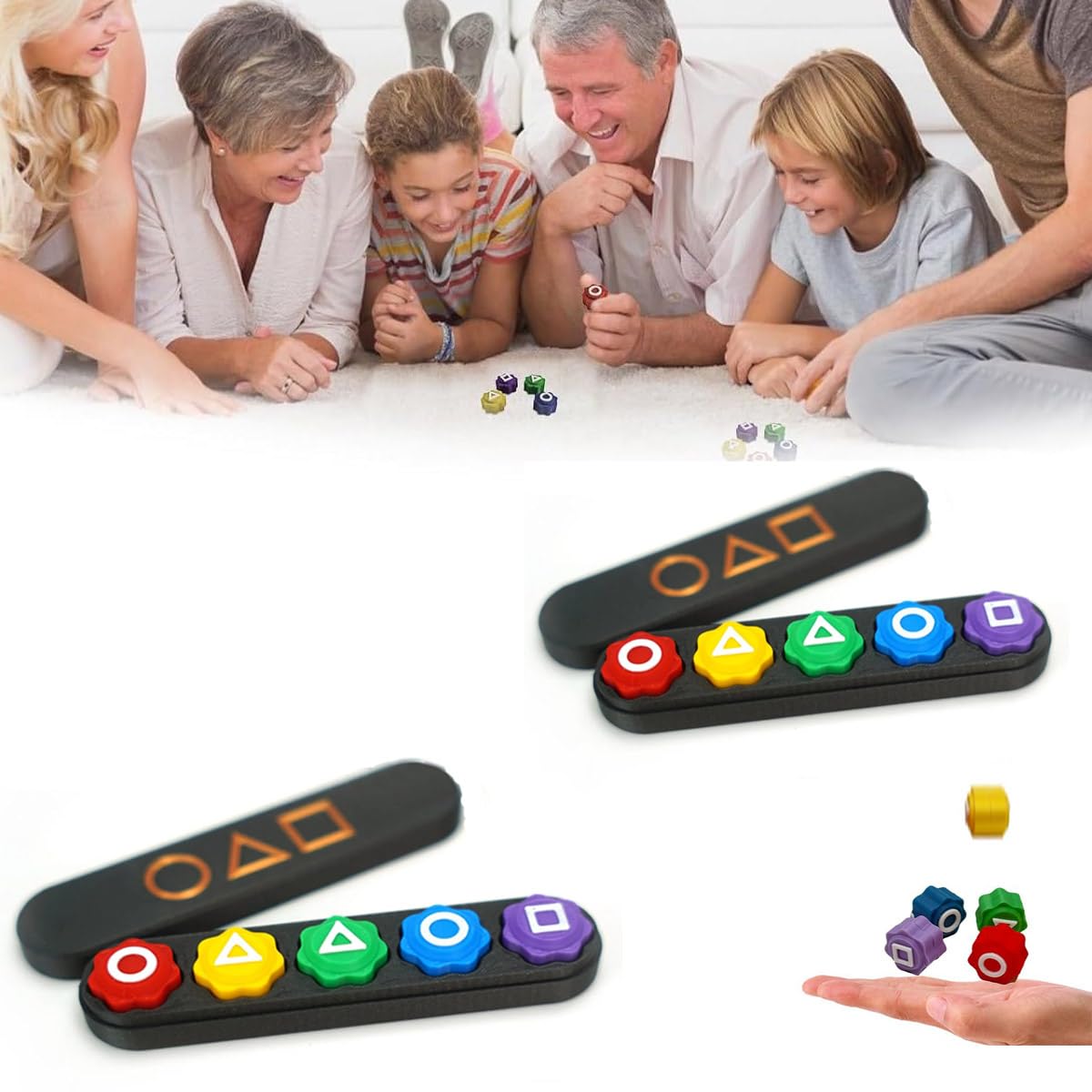 MOLZINY Jeu Traditionnel Coréen Gonggi Jack Stone Pebbles Set