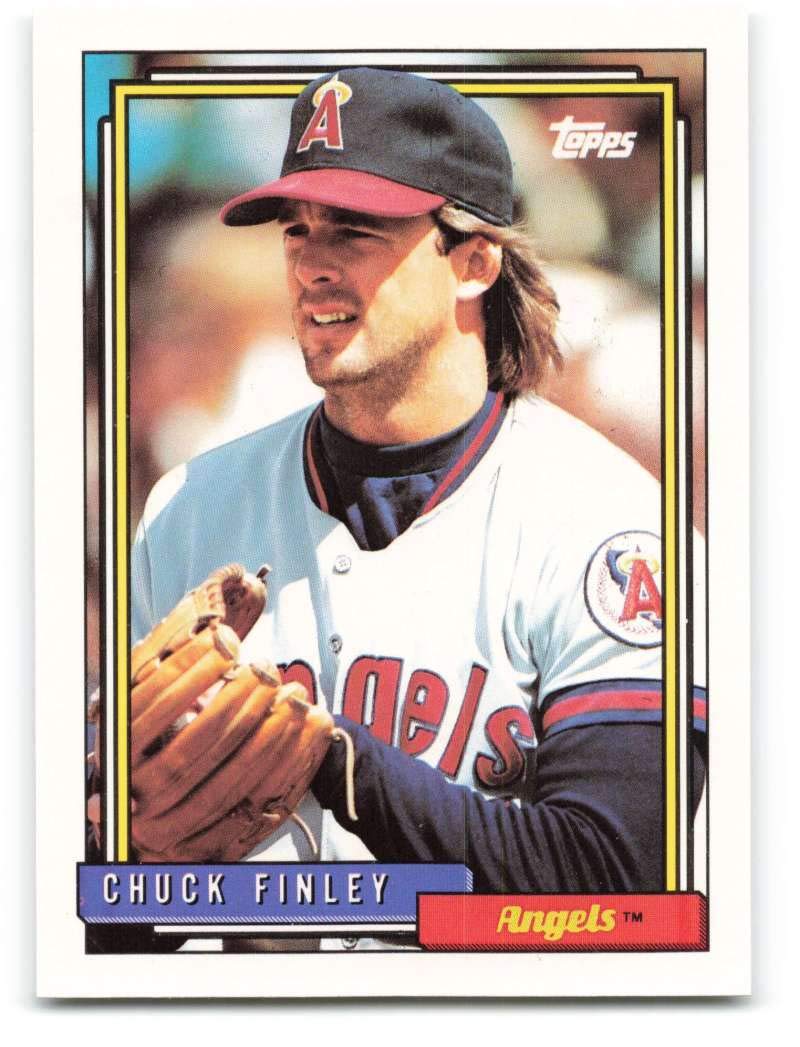 Amazon.com: 1992 Topps #247 Chuck Finley NM-MT California