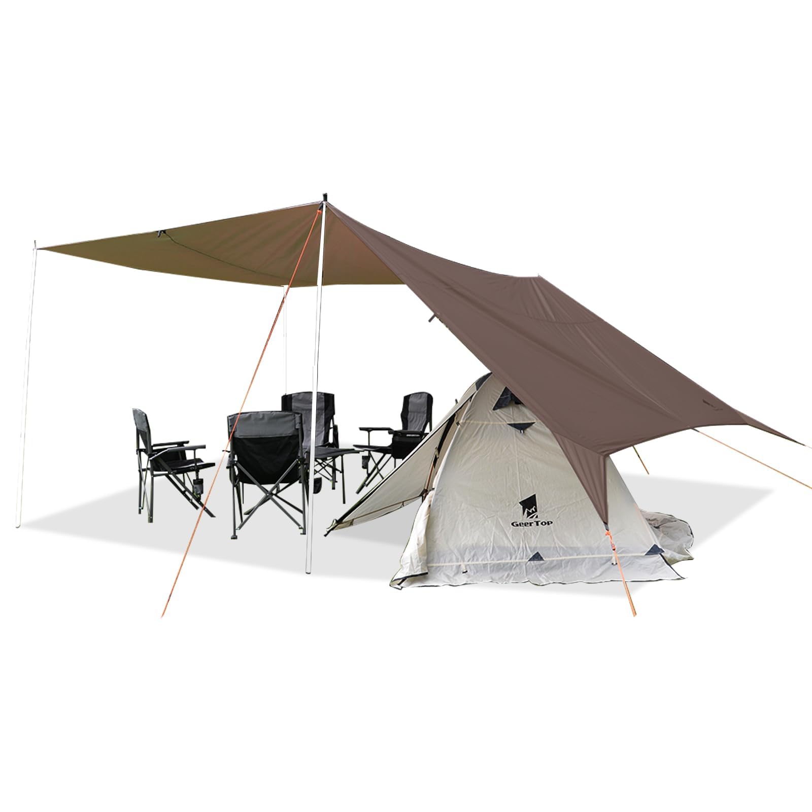 Amazon.com: GEERTOP 17 x 10 ft Camping Tarp Lightweight Large