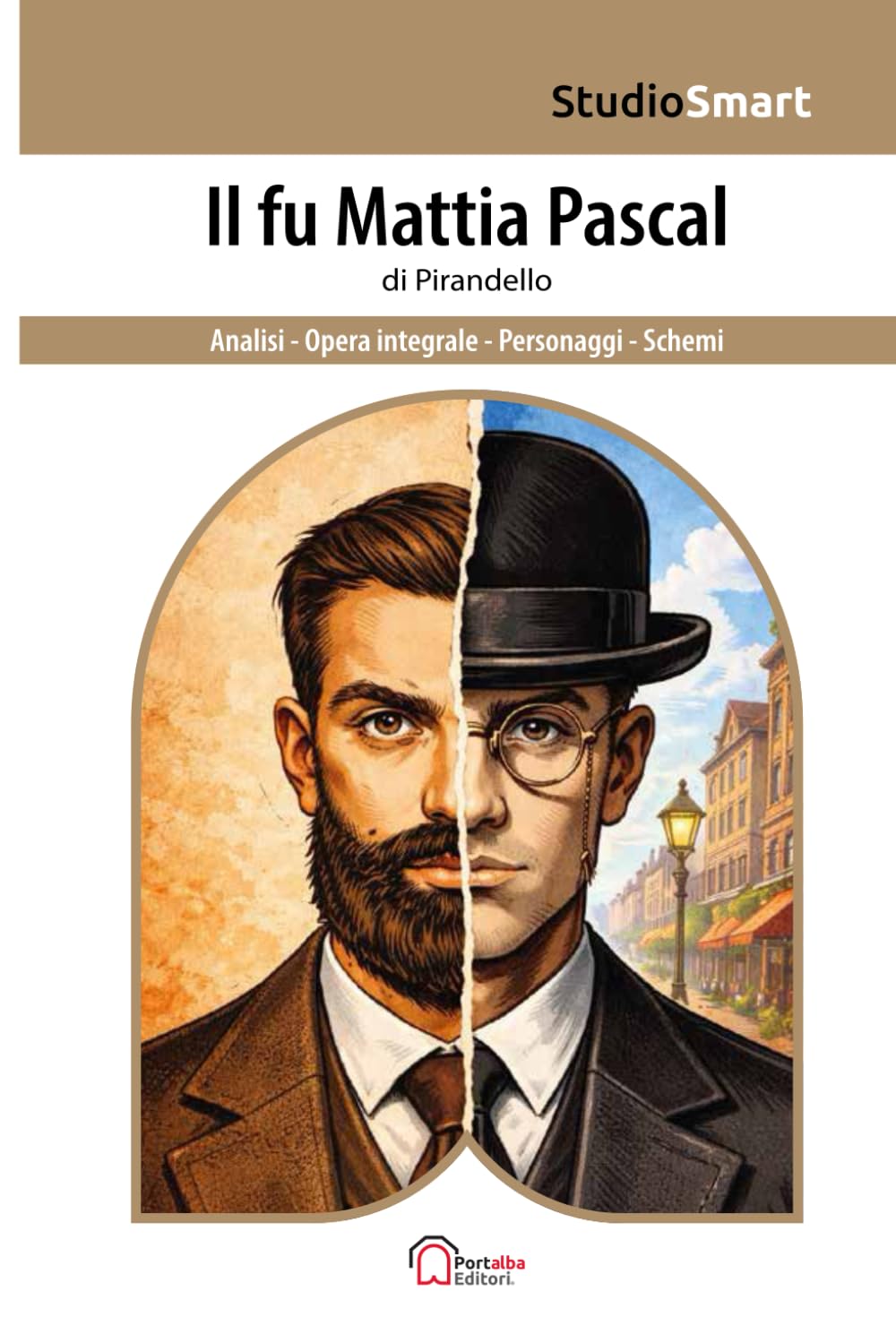 Il fu Mattia Pascal di Pirandello: Edizione integrale con schemi per capitoli e analisi dei personaggi