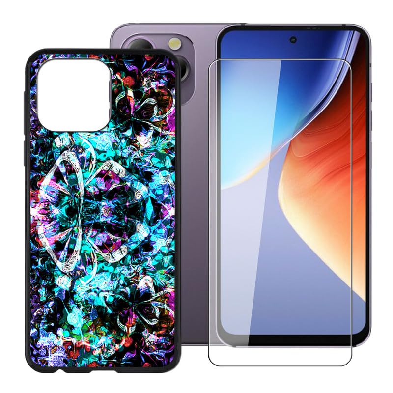 Cover per Blackview A96 Custodia + [1 Pezzi] Pellicola Vetro