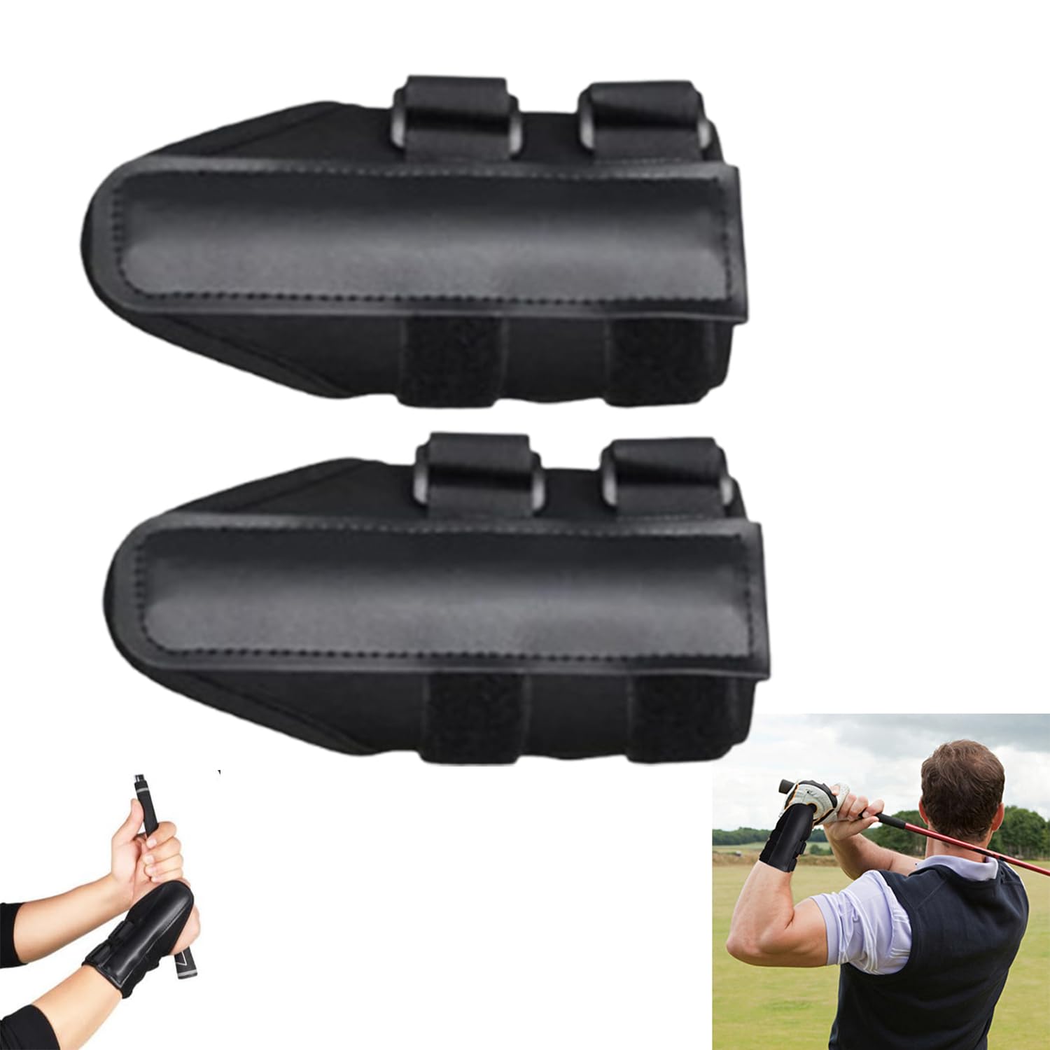 Aide à l'entraînement de swing de poignet de golf 2.0 anti-flexion